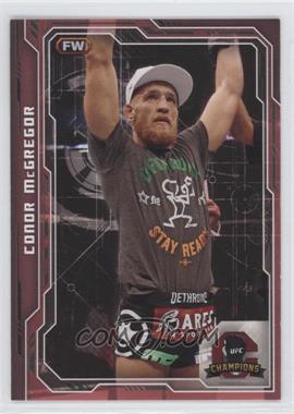 2014 Topps UFC Champions - [Base] - Red #32 - Conor McGregor /8