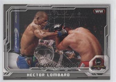 2014 Topps UFC Champions - [Base] - Silver #14 - Hector Lombard