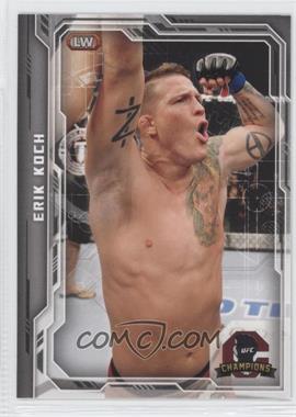 2014 Topps UFC Champions - [Base] #150 - Erik Koch