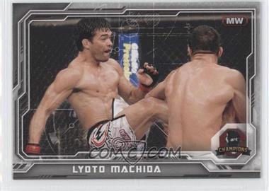 2014 Topps UFC Champions - [Base] #40.1 - Lyoto Machida