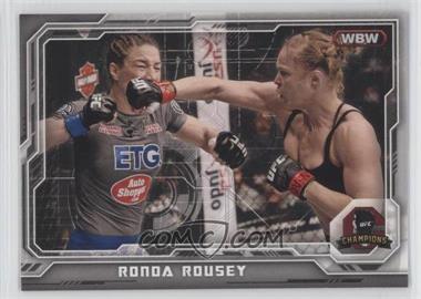 2014 Topps UFC Champions - [Base] #76.1 - Ronda Rousey