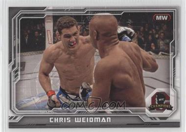 2014 Topps UFC Champions - [Base] #83 - Chris Weidman