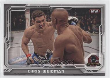 2014 Topps UFC Champions - [Base] #83 - Chris Weidman