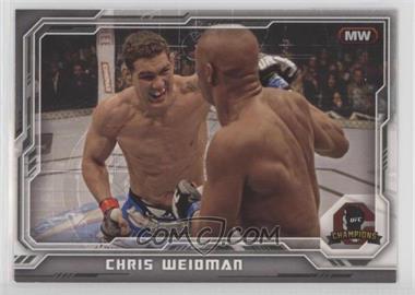 2014 Topps UFC Champions - [Base] #83 - Chris Weidman