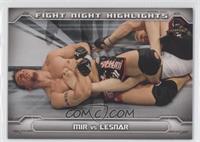 Mir vs Lesnar