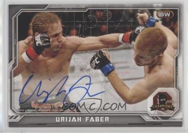 2014 Topps UFC Champions - Fighter Autograph #CFA-UF - Urijah Faber