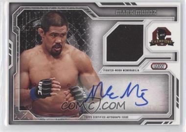 2014 Topps UFC Champions - Fighter Autographed Relics #FAR-MMU - Mark Munoz