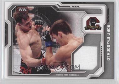 2014 Topps UFC Champions - Fighter Relic #CFR-RM - Rory MacDonald
