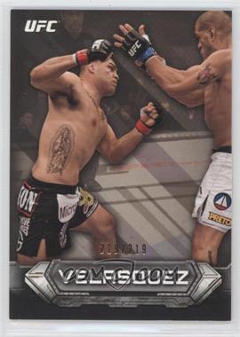 2014 Topps UFC Knockout - [Base] - Gold #9 - Cain Velasquez /219