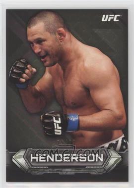 2014 Topps UFC Knockout - [Base] - Green #84 - Dan Henderson /99
