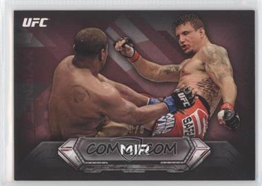 2014 Topps UFC Knockout - [Base] - Red #80 - Frank Mir /8