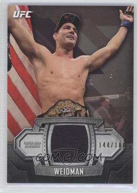 2014 Topps UFC Knockout - Relics #KR-CW - Chris Weidman /188