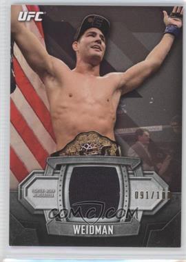 2014 Topps UFC Knockout - Relics #KR-CW - Chris Weidman /188