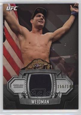 2014 Topps UFC Knockout - Relics #KR-CW - Chris Weidman /188