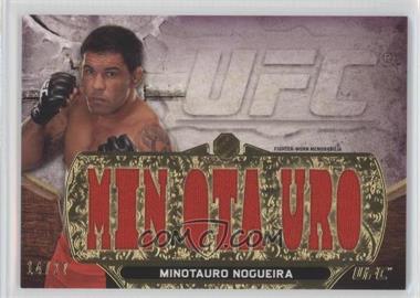 2014 Topps UFC Knockout - Triple Threads Relic - Amethyst #TTR-MN.2 - Minotauro Nogueira (Minotauro) /27