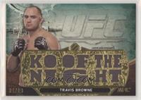 Travis Browne (KO of the Night) #/18