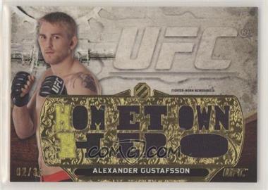 2014 Topps UFC Knockout - Triple Threads Relic #TTR-AG.2 - Alexander Gustafsson (Hometown Hero) /36