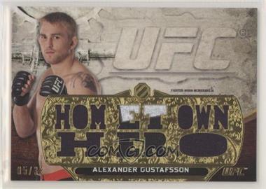 2014 Topps UFC Knockout - Triple Threads Relic #TTR-AG.2 - Alexander Gustafsson (Hometown Hero) /36