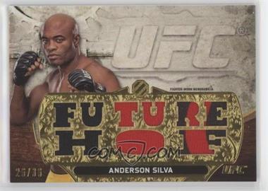 2014 Topps UFC Knockout - Triple Threads Relic #TTR-AS.2 - Anderson Silva (Future HOF) /36