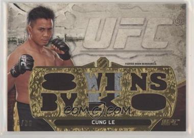 2014 Topps UFC Knockout - Triple Threads Relic #TTR-CL.2 - Cung Le (8 Wins by KO) /36