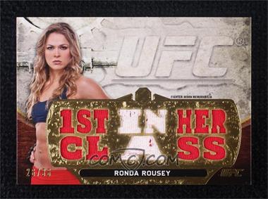 2014 Topps UFC Knockout - Triple Threads Relic #TTR-RR - Ronda Rousey /36