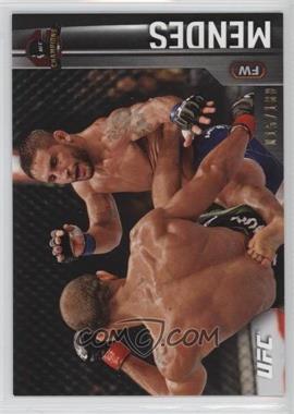 2015 Topps UFC Champions - [Base] - Black #118 - Chad Mendes /188