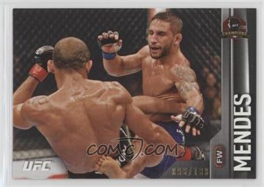 2015 Topps UFC Champions - [Base] - Black #118 - Chad Mendes /188