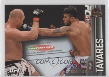 2015 Topps UFC Champions - [Base] - Black #130 - Brad Tavares /188