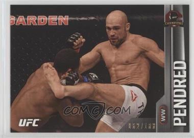 2015 Topps UFC Champions - [Base] - Black #139 - Cathal Pendred /188