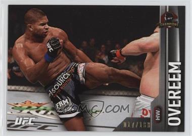 2015 Topps UFC Champions - [Base] - Black #31 - Alistair Overeem /188