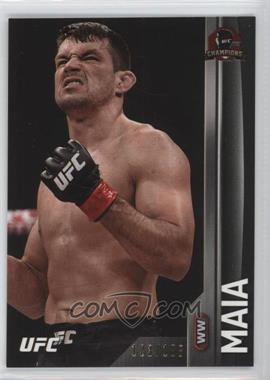 2015 Topps UFC Champions - [Base] - Black #33 - Demian Maia /188