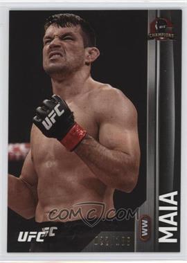 2015 Topps UFC Champions - [Base] - Black #33 - Demian Maia /188