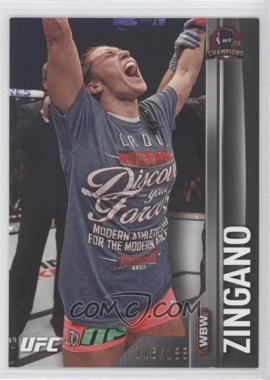 2015 Topps UFC Champions - [Base] - Black #42 - Cat Zingano /188