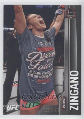 2015 Topps UFC Champions - [Base] - Black #42 - Cat Zingano /188