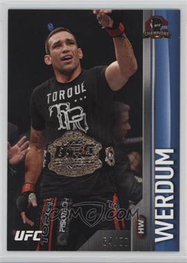 2015 Topps UFC Champions - [Base] - Blue #158 - Fabricio Werdum /88