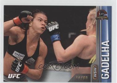 2015 Topps UFC Champions - [Base] - Blue #36 - Cláudia Gadelha /88