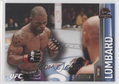 2015 Topps UFC Champions - [Base] - Blue #72 - Hector Lombard /88