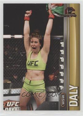 2015 Topps UFC Champions - [Base] - Gold #166 - Aisling Daly /25