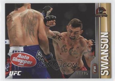 2015 Topps UFC Champions - [Base] - Gold #43 - Cub Swanson /25