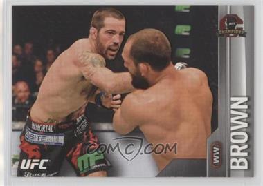 2015 Topps UFC Champions - [Base] - Silver #191 - Matt Brown