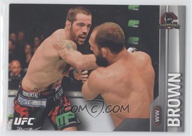 2015 Topps UFC Champions - [Base] - Silver #191 - Matt Brown