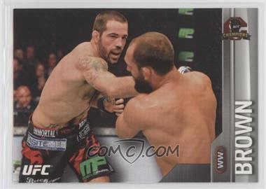 2015 Topps UFC Champions - [Base] - Silver #191 - Matt Brown