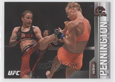 2015 Topps UFC Champions - [Base] #14 - Raquel Pennington