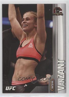 2015 Topps UFC Champions - [Base] #161 - Paige VanZant