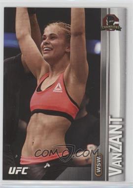 2015 Topps UFC Champions - [Base] #161 - Paige VanZant