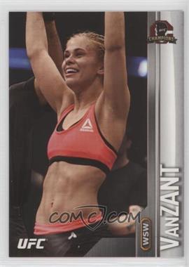 2015 Topps UFC Champions - [Base] #161 - Paige VanZant