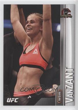 2015 Topps UFC Champions - [Base] #161 - Paige VanZant