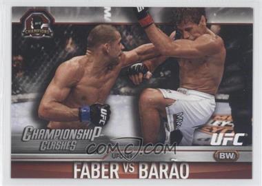 2015 Topps UFC Champions - Championship Clashes #CC-21 - Urijah Faber, Renan Barão