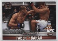 Urijah Faber, Renan Barão