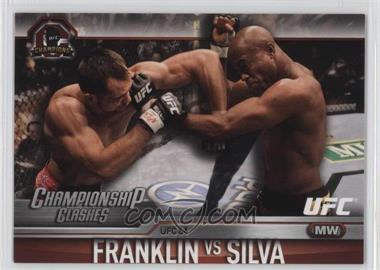 2015 Topps UFC Champions - Championship Clashes #CC-23 - Rich Franklin, Anderson Silva